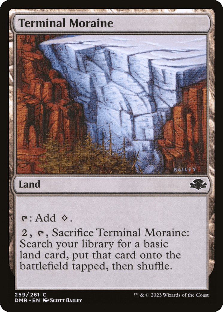 Terminal Moraine [Dominaria Remastered] - POKÉ JEUX