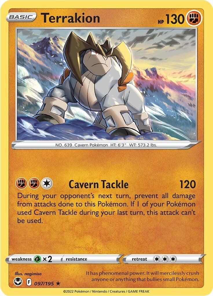 Terrakion (097/195) [Sword & Shield: Silver Tempest] - POKÉ JEUX