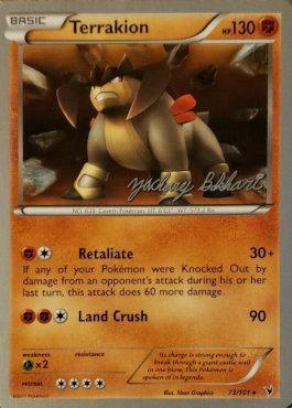 Terrakion (73/101) (CMT - Zachary Bokhari) [World Championships 2012] - POKÉ JEUX