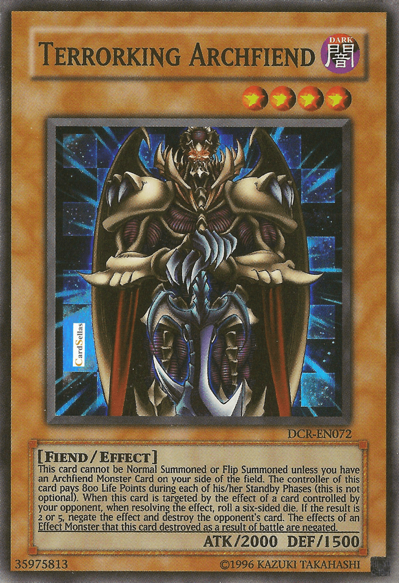 Terrorking Archfiend [DCR-EN072] Super Rare - POKÉ JEUX