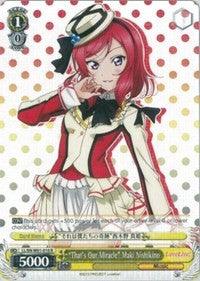 "That's Our Miracle" Maki Nishikino (LL/EN-W01-016 R) [Love Live! DX] - POKÉ JEUX