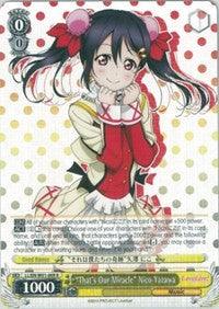 "That's Our Miracle" Nico Yazawa (LL/EN-W01-009 R) [Love Live! DX] - POKÉ JEUX