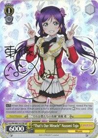 "That's Our Miracle" Nozomi Tojo (LL/EN-W01-017SP SP) [Love Live! DX] - POKÉ JEUX