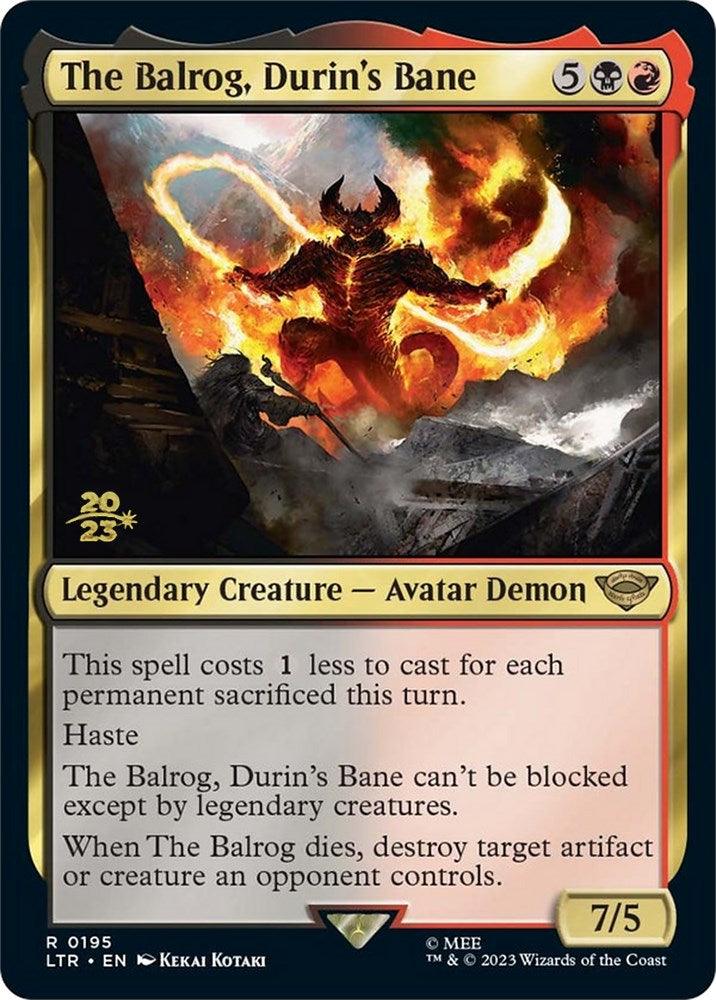 The Balrog, Durin's Bane [The Lord of the Rings: Tales of Middle-Earth Prerelease Promos] - POKÉ JEUX