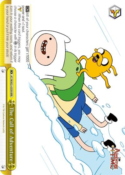 The Call of Adventure (AT/WX02-035R RRR) [Adventure Time] - POKÉ JEUX