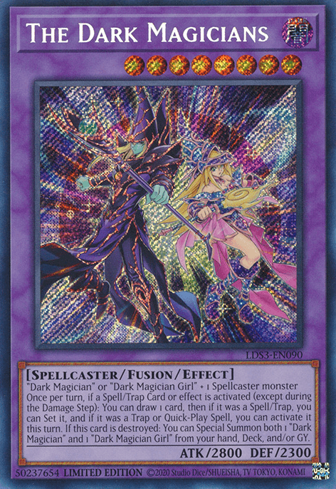 The Dark Magicians [LDS3-EN090] Secret Rare - POKÉ JEUX