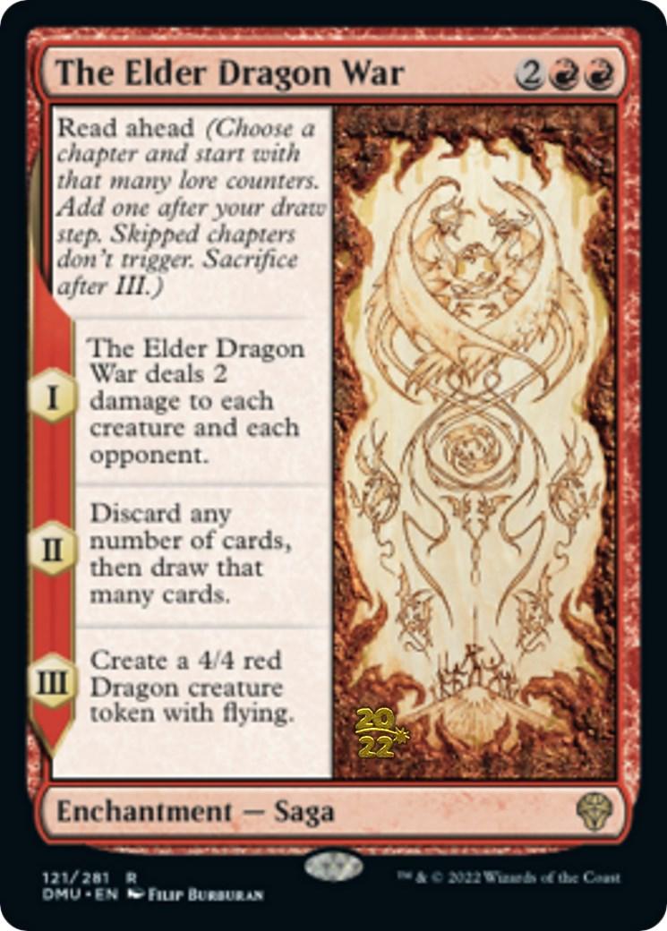 The Elder Dragon War [Dominaria United Prerelease Promos] - POKÉ JEUX