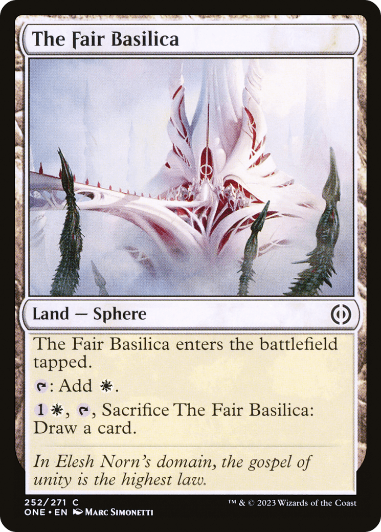 The Fair Basilica [Phyrexia: All Will Be One] - POKÉ JEUX