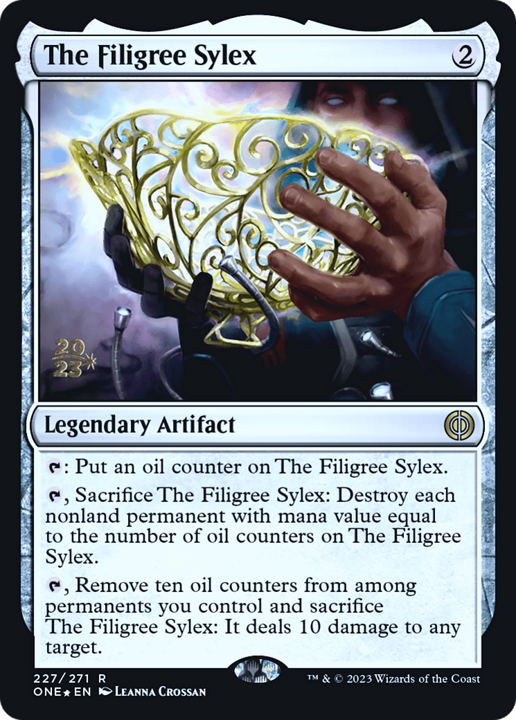 The Filigree Sylex [Phyrexia: All Will Be One Prerelease Promos] - POKÉ JEUX