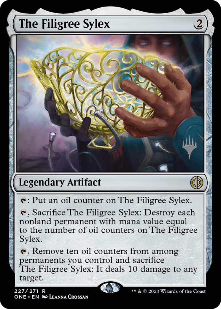 The Filigree Sylex (Promo Pack) [Phyrexia: All Will Be One Promos] - POKÉ JEUX