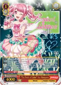 "The Fruits of Labor" Aya Maruyama (BD/W63-E049SSP SSP) [BanG Dream! Girls Band Party! Vol.2] - POKÉ JEUX