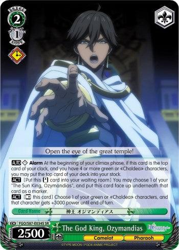 The God King, Ozymandias (FGO/S87-E034S SR) [Fate/Grand Order THE MOVIE Divine Realm of the Round Table: Camelot] - POKÉ JEUX