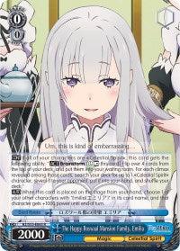 The Happy Roswaal Mansion Family, Emilia (RZ/S55-E065 R) [Re:ZERO Vol.2] - POKÉ JEUX