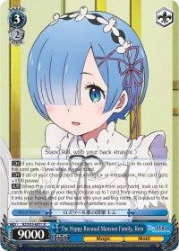 The Happy Roswaal Mansion Family, Rem (RZ/S55-E071 R) [Re:ZERO Vol.2] - POKÉ JEUX