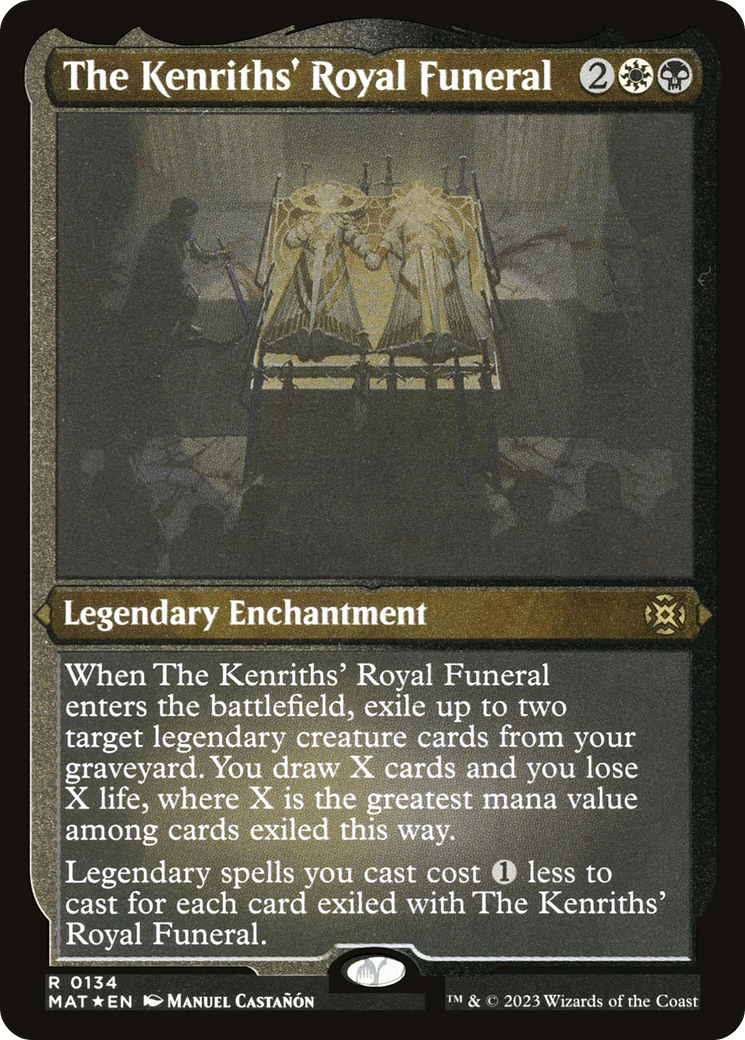 The Kenriths' Royal Funeral (Foil Etched) [March of the Machine: The Aftermath] - POKÉ JEUX