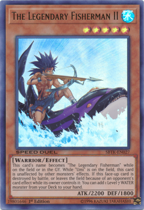 The Legendary Fisherman II [SBTK-EN027] Ultra Rare - POKÉ JEUX