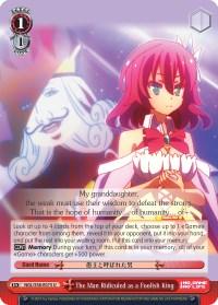 The Man Ridiculed as a Foolish King (NGL/S58-E075 U) [No Game No Life] - POKÉ JEUX