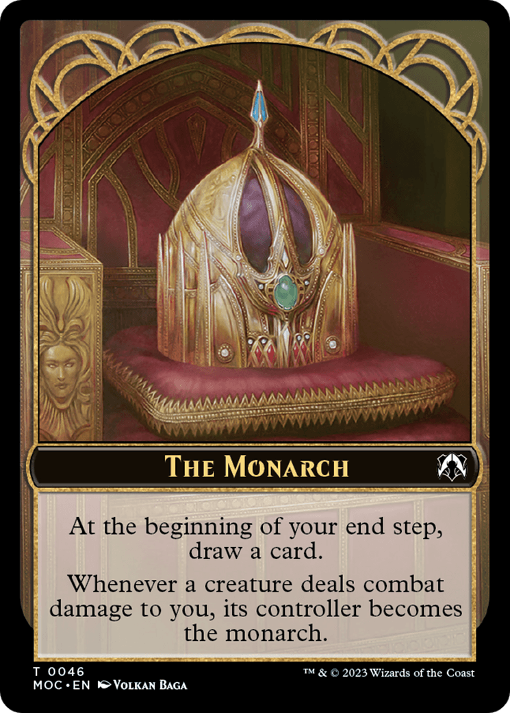 The Monarch // Shapeshifter Double-Sided Token [March of the Machine Commander Tokens] - POKÉ JEUX