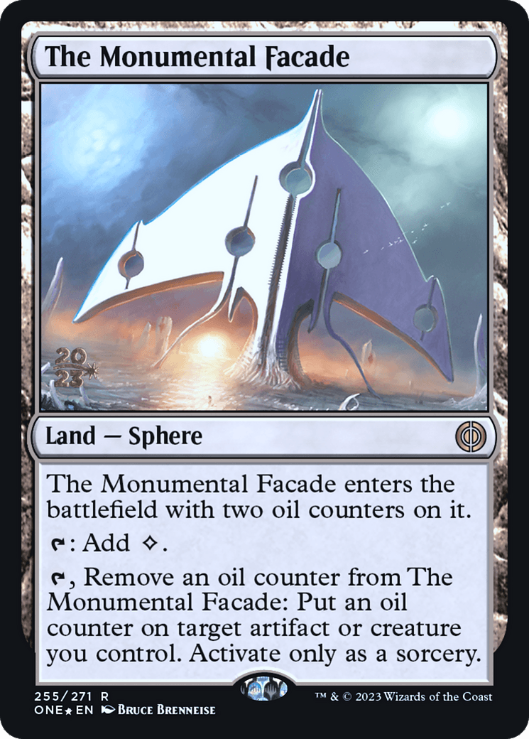 The Monumental Facade [Phyrexia: All Will Be One Prerelease Promos] - POKÉ JEUX