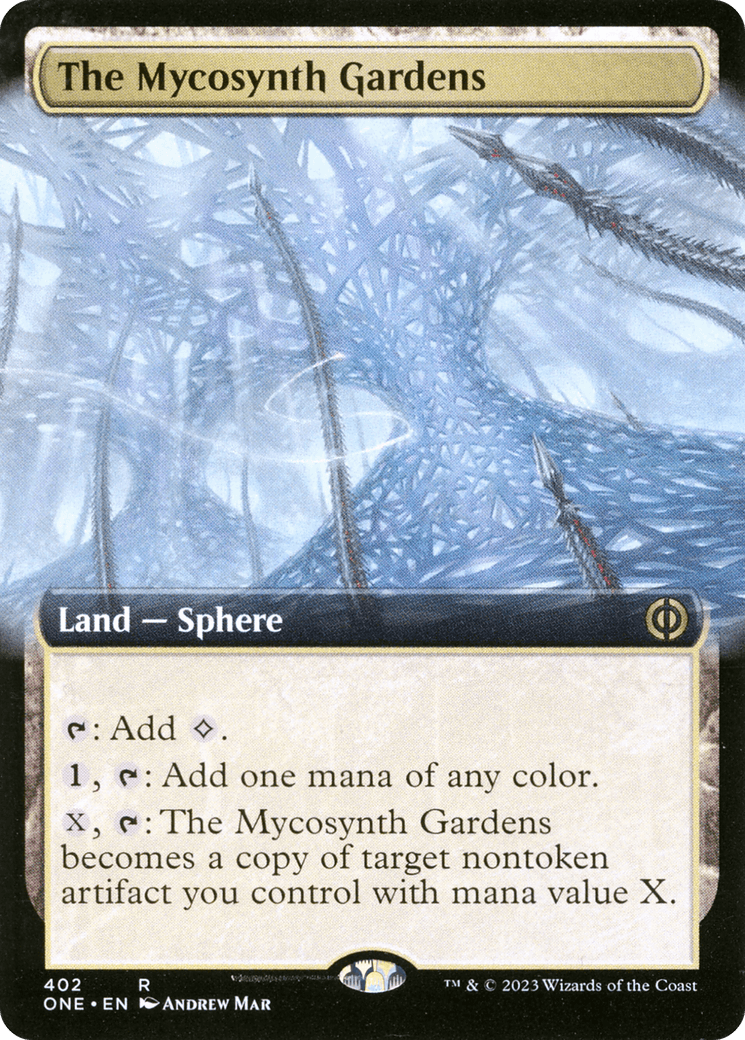 The Mycosynth Gardens (Extended Art) [Phyrexia: All Will Be One] - POKÉ JEUX