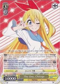 The One, Chitoge (NK/W30-E002 RR) [NISEKOI -False Love-] - POKÉ JEUX