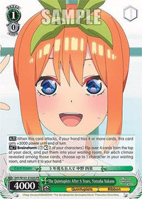 The Quintuplets After 5 Years, Yotsuba Nakano (Foil) [The Quintessential Quintuplets Movie] - POKÉ JEUX