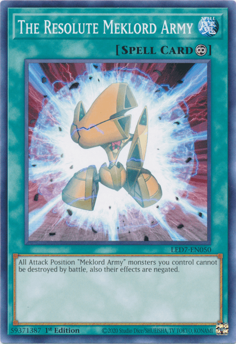 The Resolute Meklord Army [LED7-EN050] Common - POKÉ JEUX