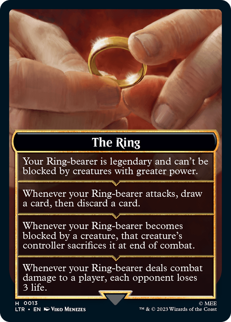 The Ring [The Lord of the Rings: Tales of Middle-Earth Tokens] - POKÉ JEUX