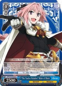 "The Twelve Paladins" Rider of Black (APO/S53-E078 U) [Fate/Apocrypha] - POKÉ JEUX