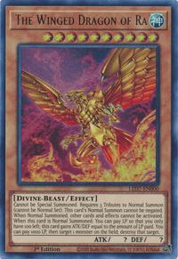 The Winged Dragon of Ra (Alternate Art) [LED7-EN000] Ultra Rare - POKÉ JEUX