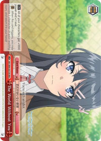 The World Without You (SBY/W64-E073R RRR) [Rascal Does Not Dream of Bunny Girl Senpai] - POKÉ JEUX