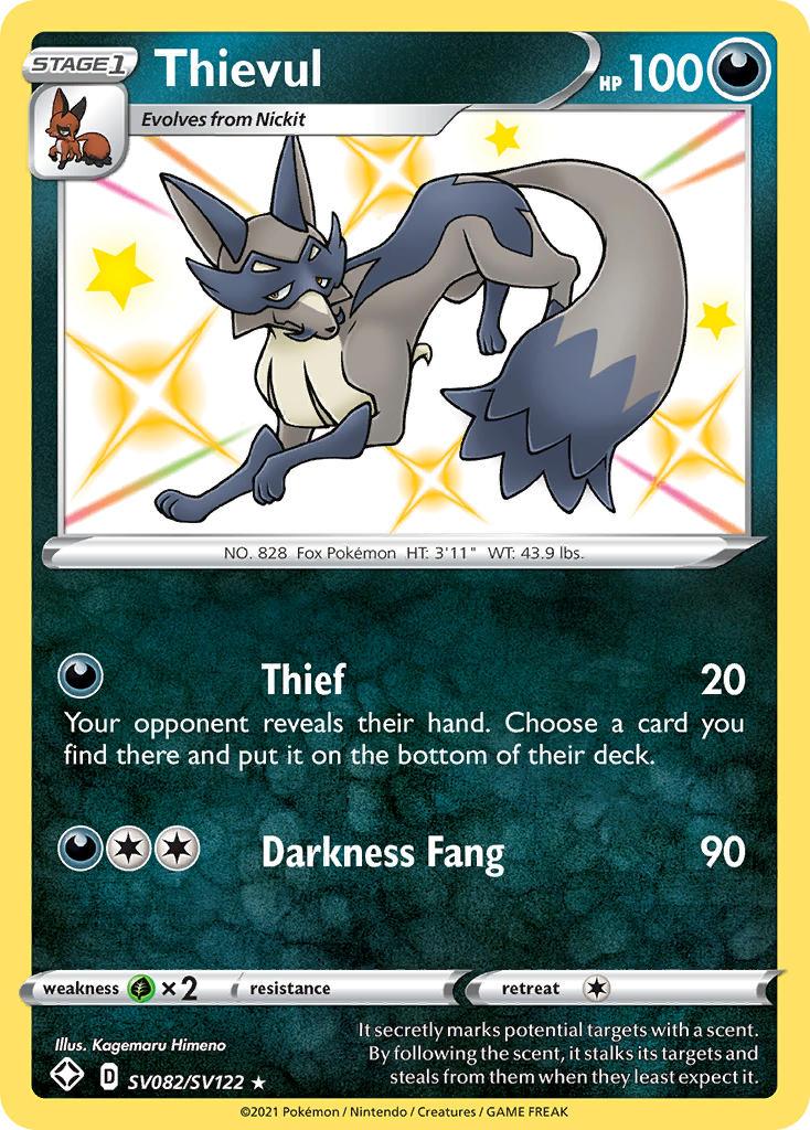 Thievul (SV082/SV122) [Sword & Shield: Shining Fates] - POKÉ JEUX