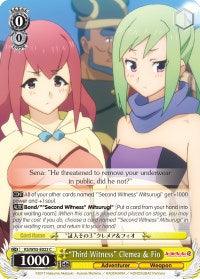 "Third Witness" Clemea & Fio (KS/W55-E022 C) [KonoSuba 2] - POKÉ JEUX