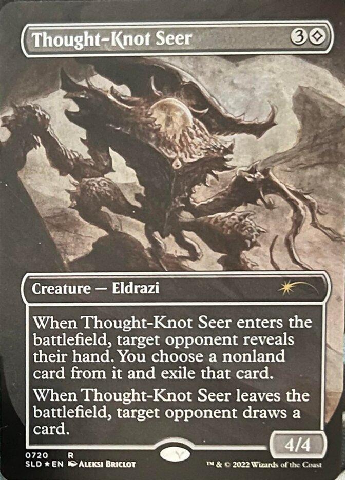 Thought-Knot Seer (720) (Borderless) [Secret Lair Drop Promos] - POKÉ JEUX