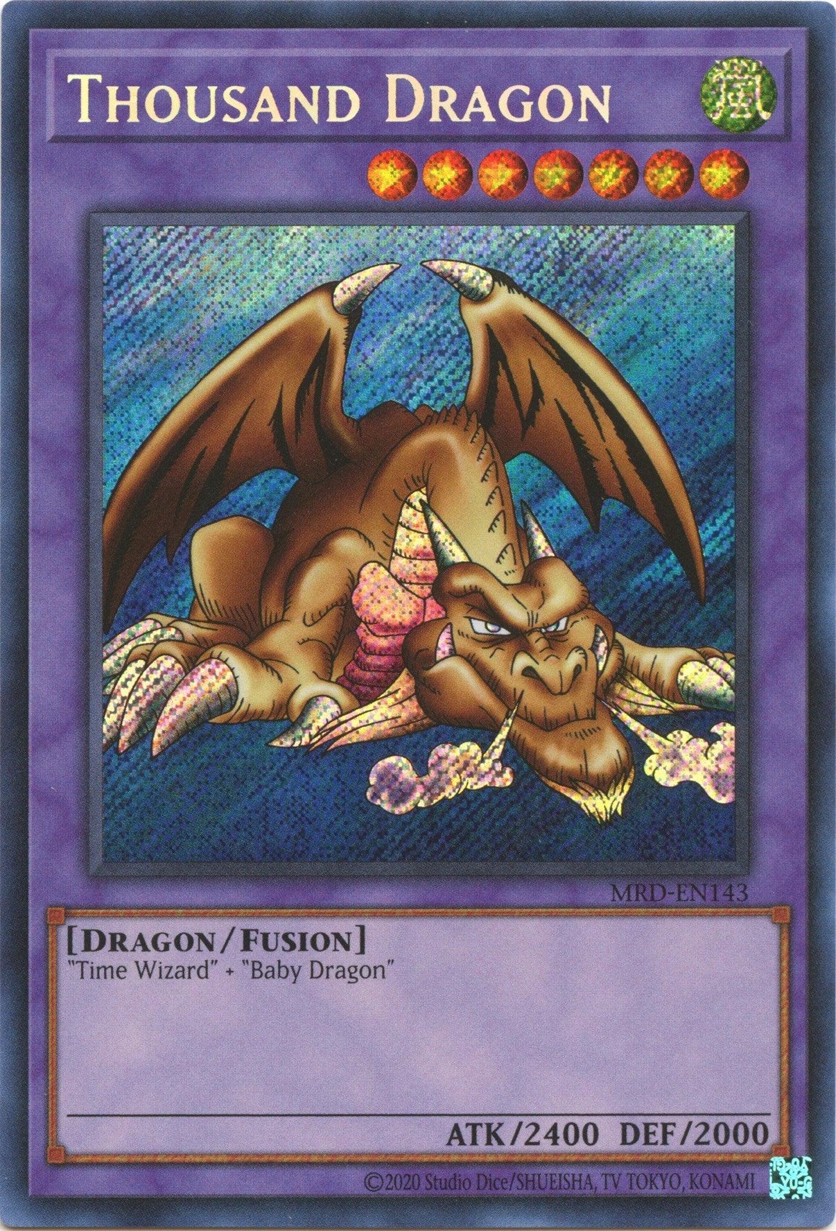 Thousand Dragon (25th Anniversary) [MRD-EN143] Secret Rare - POKÉ JEUX