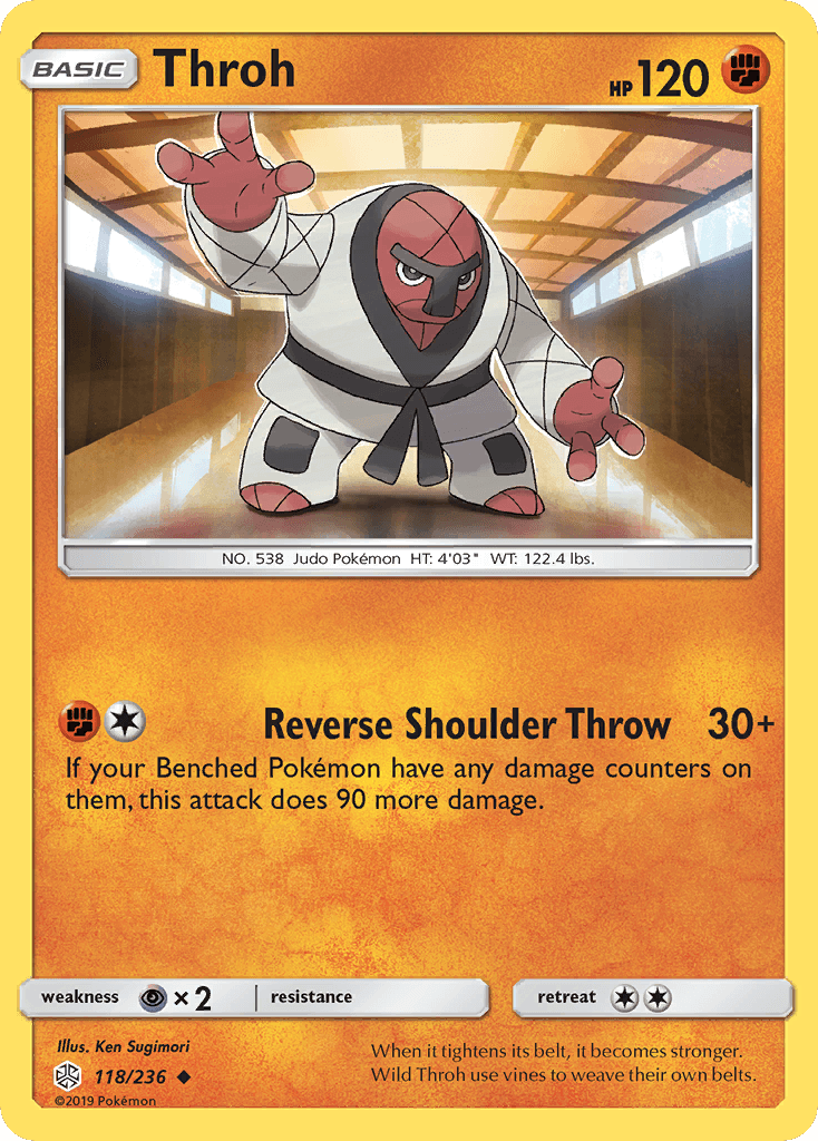 Throh (118/236) [Sun & Moon: Cosmic Eclipse] - POKÉ JEUX