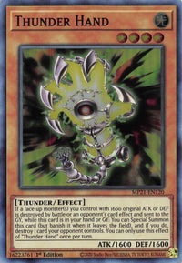 Thunder Hand [MP21-EN120] Super Rare - POKÉ JEUX