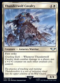 Thunderwolf Cavalry (Surge Foil) [Warhammer 40,000] - POKÉ JEUX