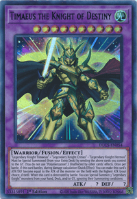 Timaeus the Knight of Destiny (Green) [DLCS-EN054] Ultra Rare - POKÉ JEUX