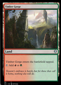 Timber Gorge [Starter Commander Decks] - POKÉ JEUX