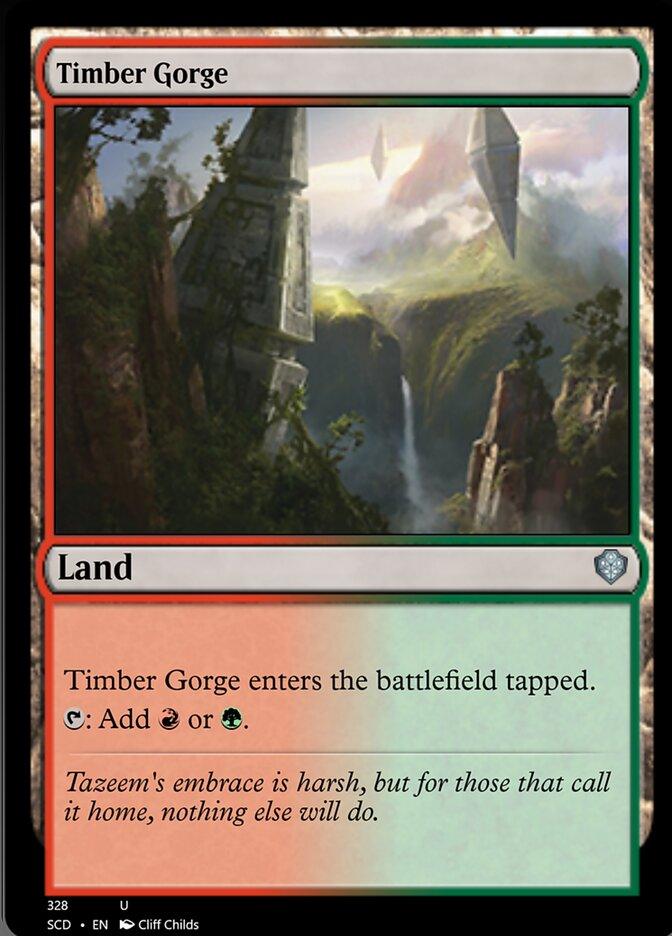 Timber Gorge [Starter Commander Decks] - POKÉ JEUX