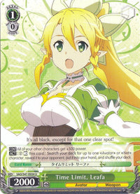 Time Limit, Leafa (SAO/S47-E034 U) [Sword Art Online Re: Edit] - POKÉ JEUX