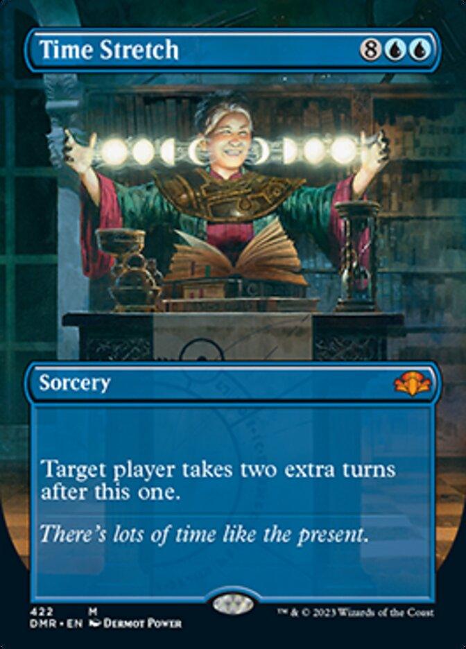 Time Stretch (Borderless Alternate Art) [Dominaria Remastered] - POKÉ JEUX