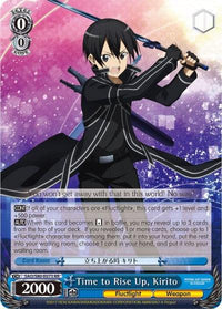 Time to Rise Up, Kirito (SAO/S80-E073 RR) [Sword Art Online -Alicization- Vol.2] - POKÉ JEUX