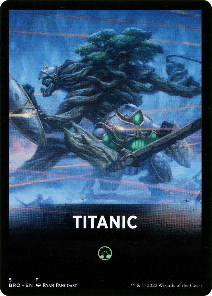 Titanic Theme Card [The Brothers' War Tokens] - POKÉ JEUX