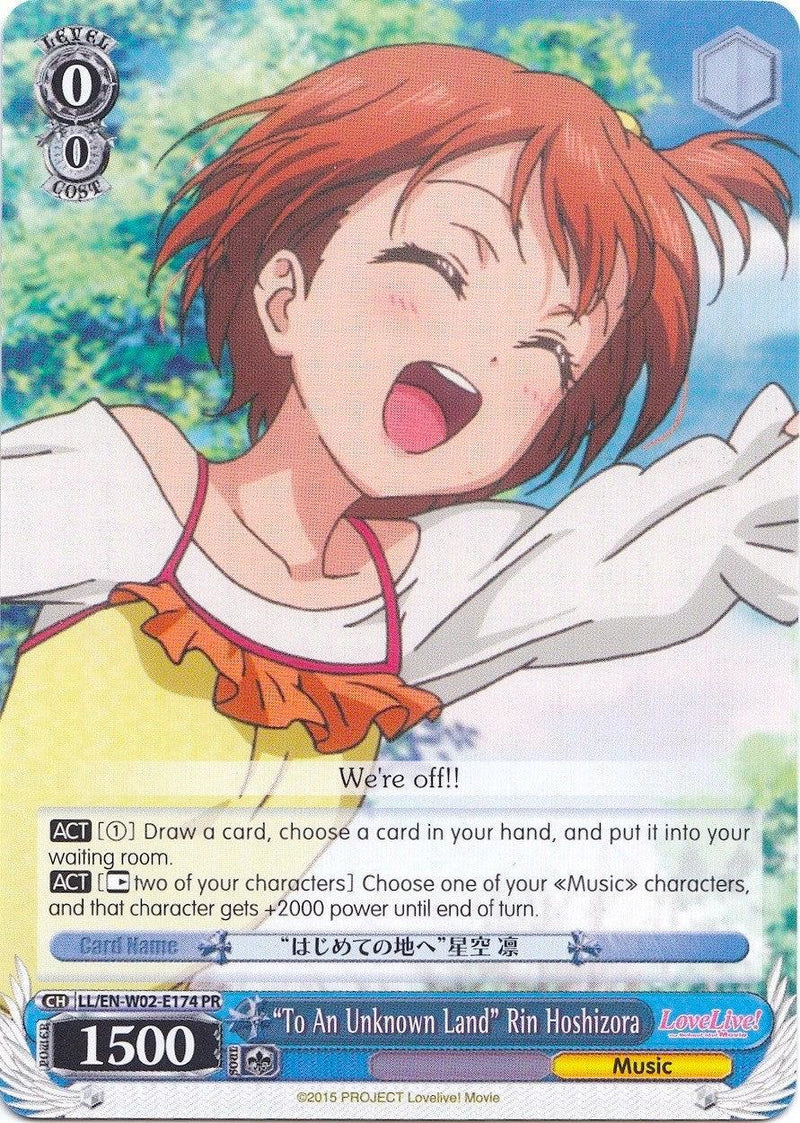 "To An Unknown Land" Rin Hoshizora (LL/EN-W02-E174 PR) (Promo) [Love Live! DX Vol.2] - POKÉ JEUX