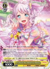 "To Become More Admired" Eve Wakamiya (BD/W63-E012 U) [BanG Dream! Girls Band Party! Vol.2] - POKÉ JEUX