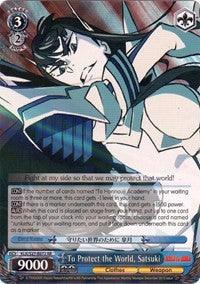 To Protect the World, Satsuki (KLK/S27-E072 RR) [KILL la KILL] - POKÉ JEUX