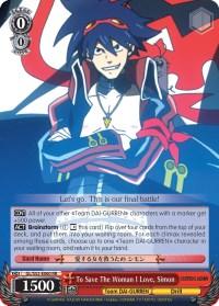 To Save The Woman I Love, Simon (GL/S52-E060) [Gurren Lagann] - POKÉ JEUX