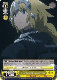 "To the Hanging Gardens" Ruler (APO/S53-E017 C) [Fate/Apocrypha] - POKÉ JEUX